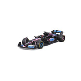 18-38220O Bburago - Alpine A524 #31 (Ocon), con casco - Scala 1:43